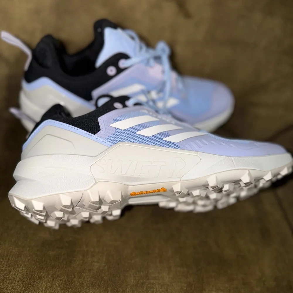 adidas Terrex Swift R3 Trail Running Hiking Shoes Light Blue | Women Size 9.5 - Picture 3 of 8